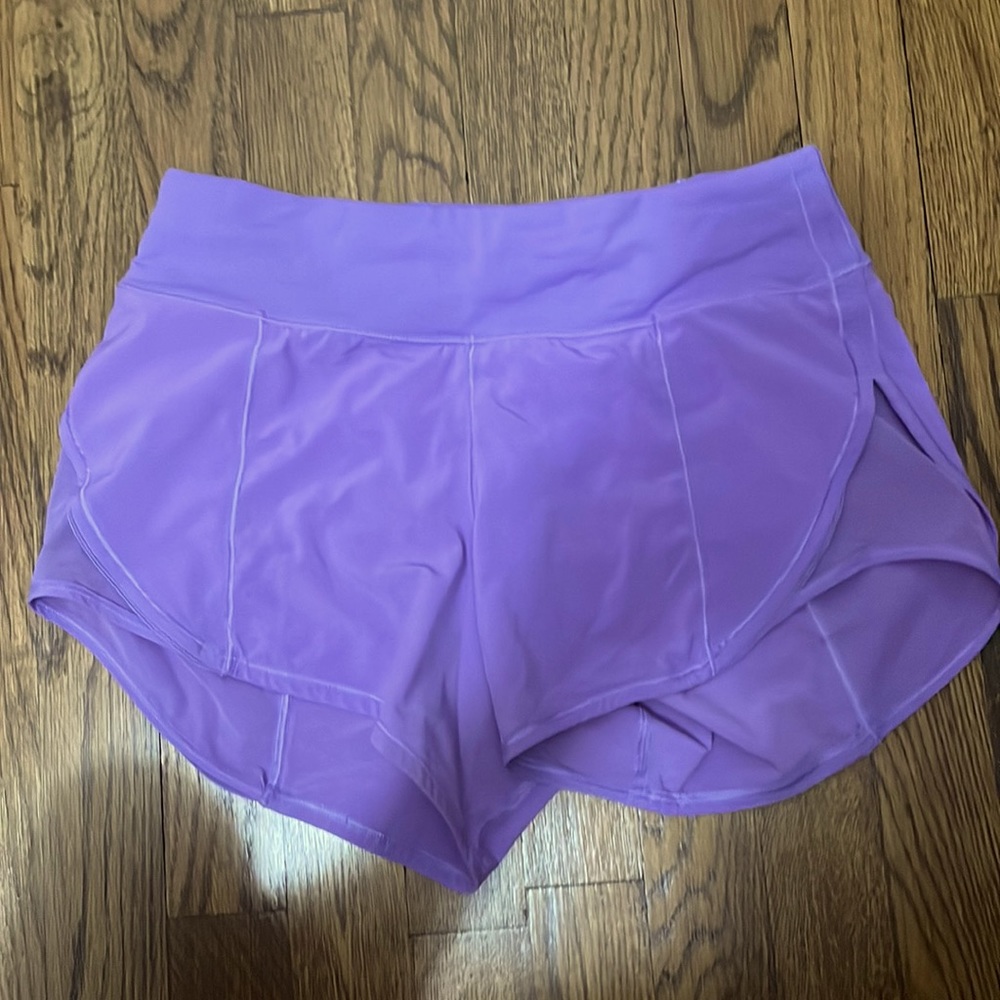 brand new purple lulu lemon shorts!!